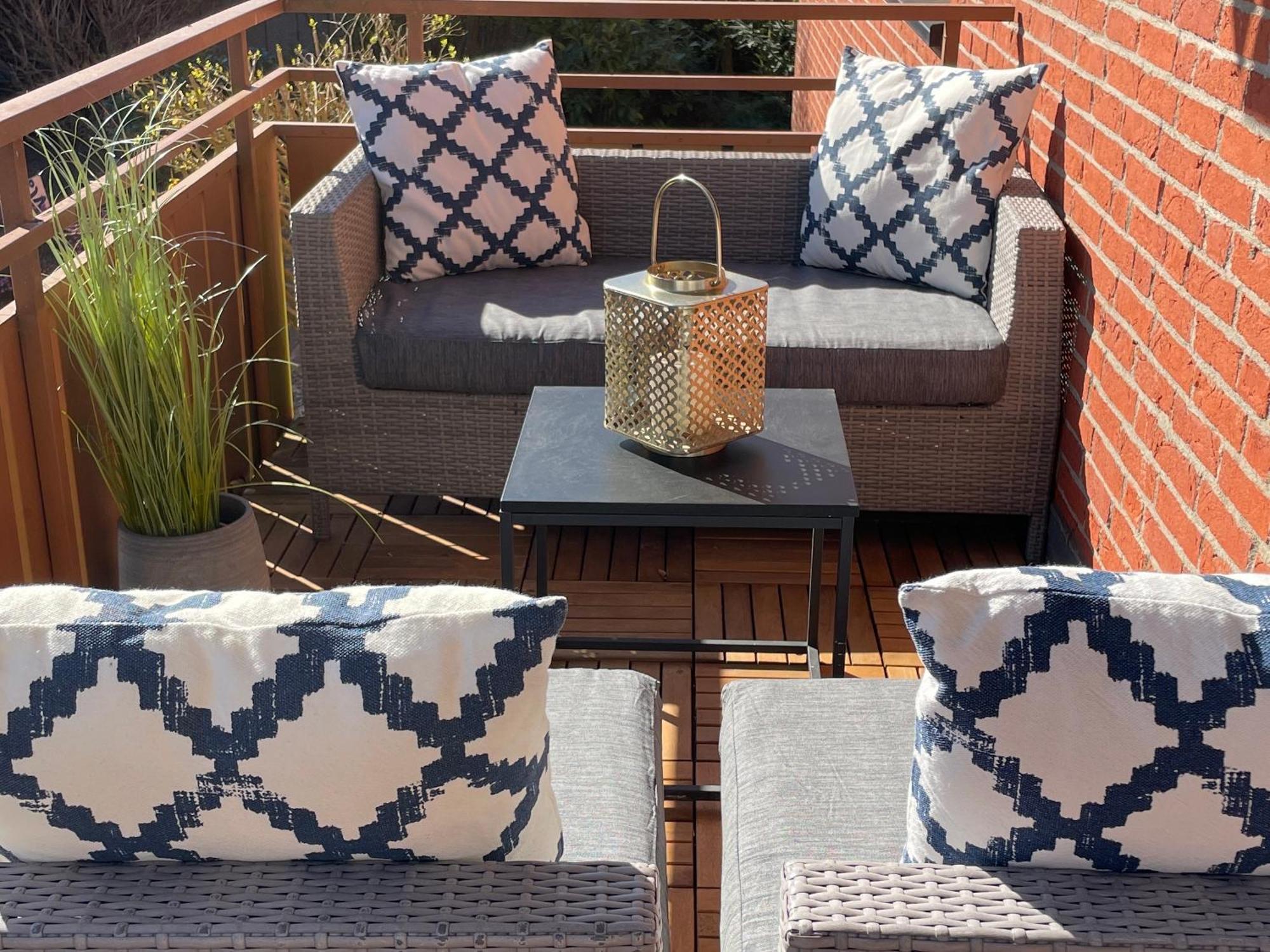 Happy Place Mit Sonnen-Balkon Und Stellplatz Nur 400 M Zum Strand Scharbeutz Exterior foto